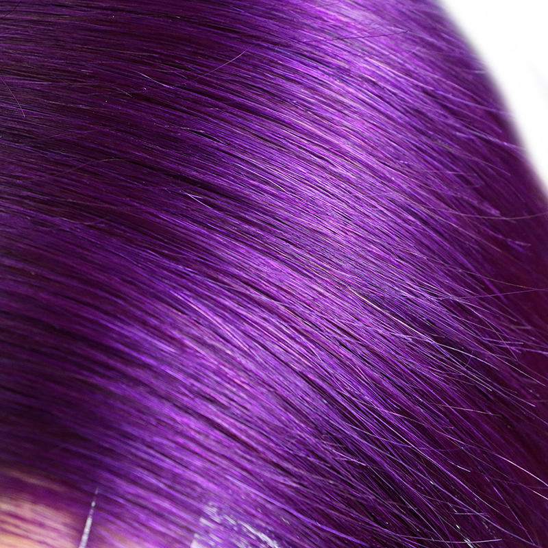 Purple Ombre Hair Brazilian Straight Ombre Color Hair 1B/Purple